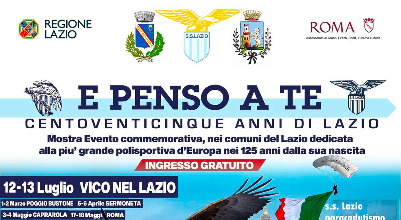 125 anni della Polisportiva Lazio