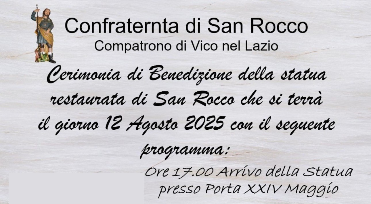 San Rocco 12 agosto