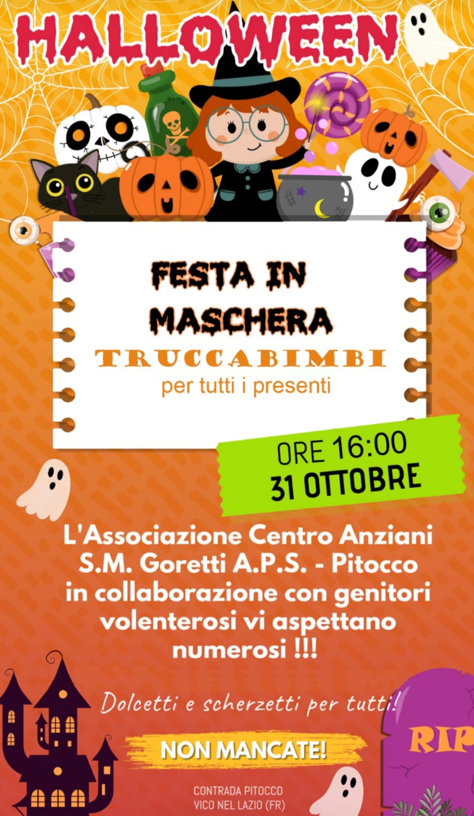 Halloween 31 Ottobre 2025