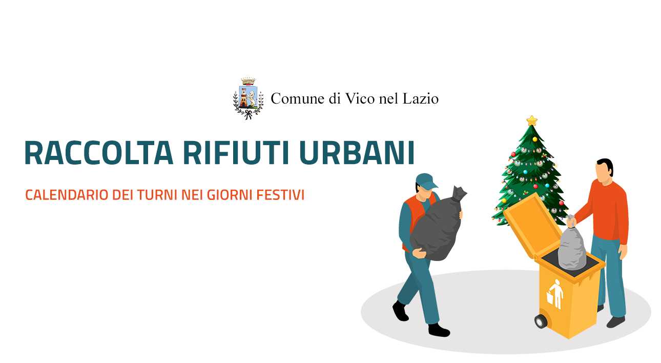 ANTEPRIMA VICO NEL LAZIO 2025 Rifiuti Festività